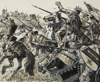 Francesi contro fiamminghi nel 1302 da C.L. Doughty
