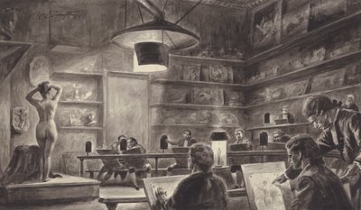 Classe di vita alla Royal Academy di Londra da C.L. Doughty