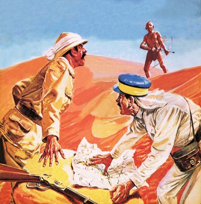 Search for a Lost City - la ricerca della città perduta di Kalahari da C.L. Doughty