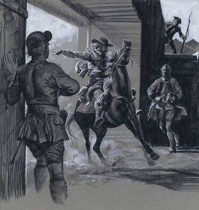 Il Forte (gouache su carta) da C.L. Doughty