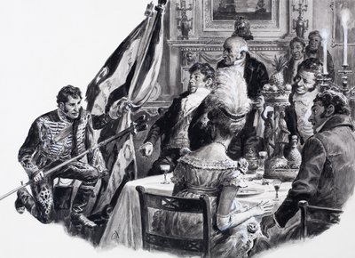 Il triste e penoso regno di Giorgio IV, da "Un corteo di re". da C.L. Doughty