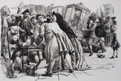 La bolla dei mari del sud (guazzo su carta) da C.L. Doughty