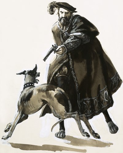 Thomas Seymour sfogò la sua rabbia sparando a uno dei cani del Re da C.L. Doughty