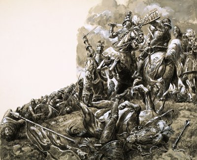 Battaglia non identificata (Medioevo) da C.L. Doughty