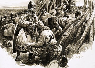 Con un piccolo gruppo di seguaci fedeli, re Alfredo si ritirò nelle paludi da C.L. Doughty