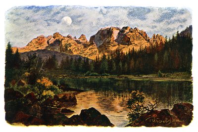 Il gruppo Brenta, 1901 da CM Reisch