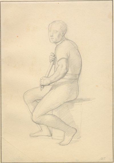 La morte di Balder - studio per Thor da Christoffer Wilhelm Eckersberg