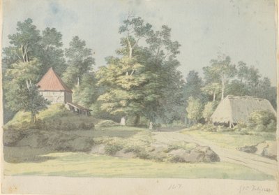 Un mattone a Møn da Christoffer Wilhelm Eckersberg