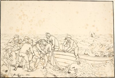 I pescatori di Hornbæk da Christoffer Wilhelm Eckersberg