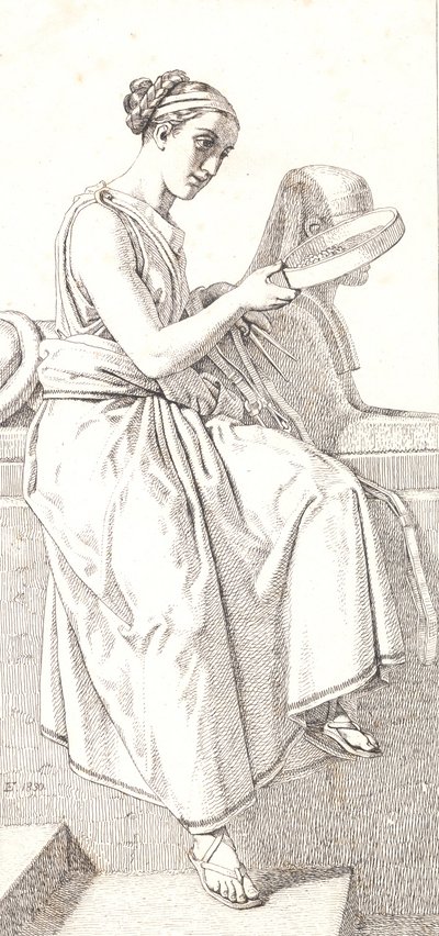 Fornuften. Figura allegorica da Christoffer Wilhelm Eckersberg
