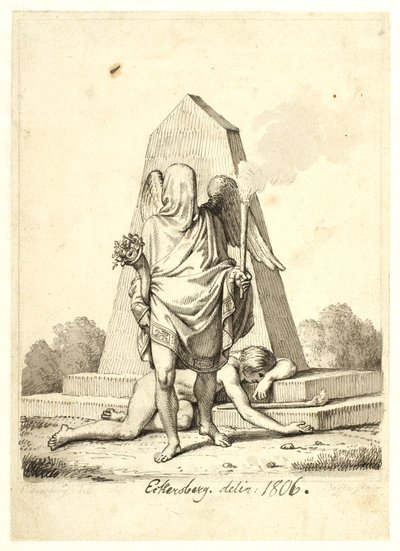 "Fremtiden" da Christoffer Wilhelm Eckersberg