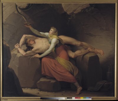 Loki e Sigyn da Christoffer Wilhelm Eckersberg