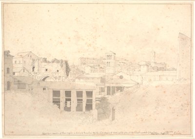 Parte presso la Cloaca Massima da Christoffer Wilhelm Eckersberg