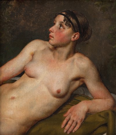 Nudo femminile reclinato da Christoffer Wilhelm Eckersberg