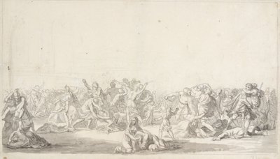 Il ratto delle Sabine da Christoffer Wilhelm Eckersberg