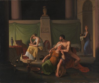 Il ritorno di Ulisse. Scena dall