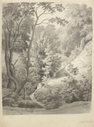 Veduta del Parco del Maniero di Liselund sull