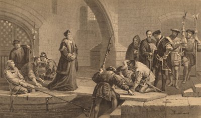 Cranmer alla Porta del Traditore da CW Sharpe