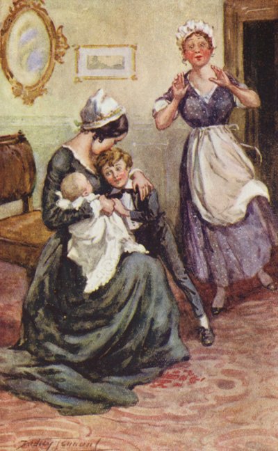 Illustrazione per David Copperfield di Charles Dickens da C. Dudley (after) Tennant