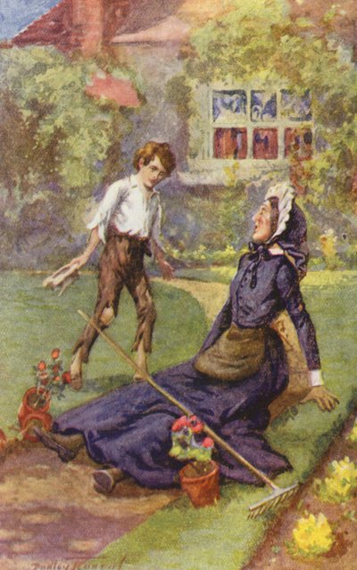 Illustrazione per David Copperfield di Charles Dickens da C. Dudley (after) Tennant