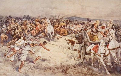 La battaglia di Isso, illustrazione da 