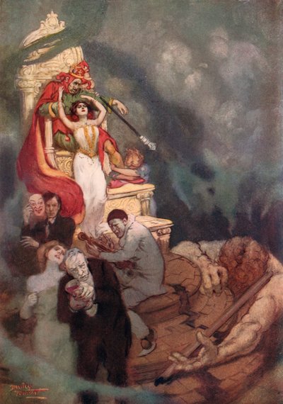 La morte del lavoro da C. Dudley (after) Tennant