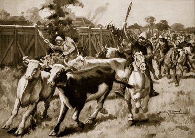 Dopo la battaglia di Ethandun, 878 da C. Dudley Tennant