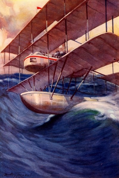 Aereo del futuro da C. Dudley Tennant