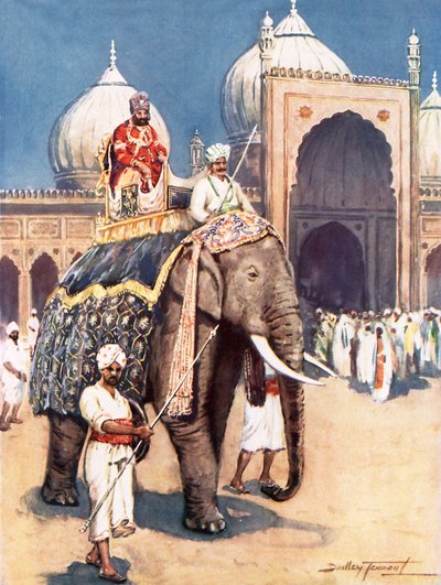 La bellezza radiante della splendida moschea di perle da C. Dudley Tennant