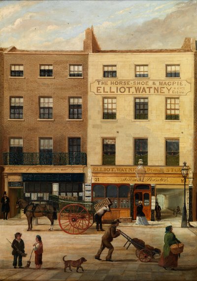 Il Ferro di Cavallo e la Gazza, Pubblico Locale, Westminster da C. E. Ambrose