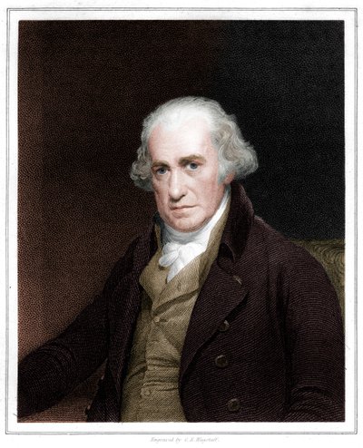 James Watt, ingegnere scozzese, 1833 da C. E. Wagstaff