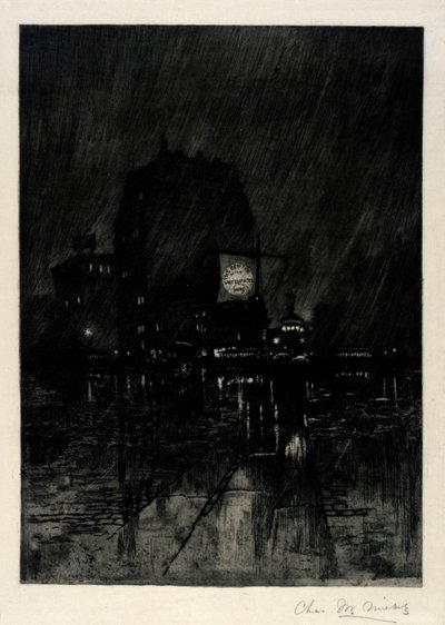 Notte di pioggia, Madison Square da C. F. William Mielatz