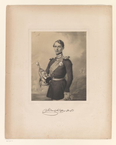 Ritratto di Federico Carlo, principe di Prussia da C. Fischer