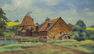 Preston Mill, North Berwick, 1947 da C. Hersley Gilbert