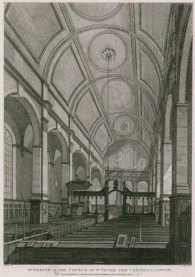 Chiesa di San Pietro su Cornhill, Londra da C. John Mayle Whichelo