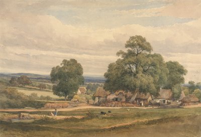 Emerey Down vicino a Lyndhurst, New Forest, Hants da C. John Mayle Whichelo