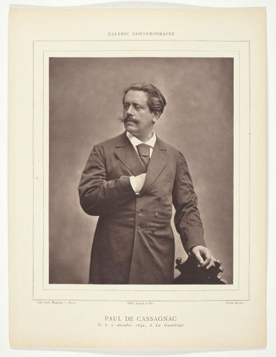 Paul de Cassagnac (scrittore e giornalista politico francese, 1842-1904) da C. Klary