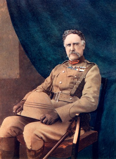 Tenente generale NG Lyttelton, comandante della 4ª brigata in Sudafrica, 1902 da C Knight