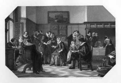 Il Circolo di Muiden, Paesi Bassi, XVII secolo c1870 da Domenico del Barbiere