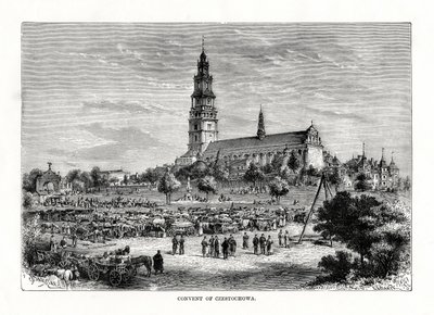 Convento di Czestochowa, Polonia, 1879 da C. Laplante