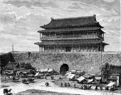 Porta Tiananmen, Pechino, Cina da C. Laplante