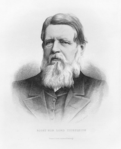 Ritratto del Diritto Onorevole Lord Iddesleigh da C. Laurie
