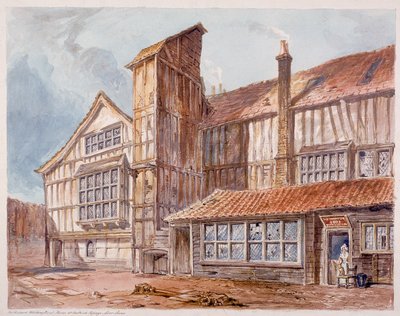 Milton Street, Londra, c1804 da C Matthews