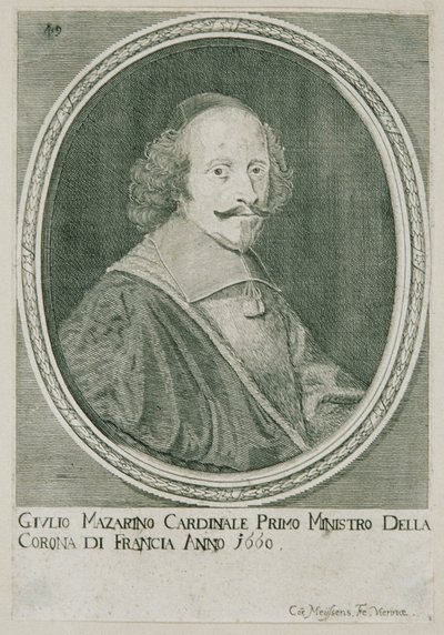 Cardinale Jules Mazarin da C. Mejssens