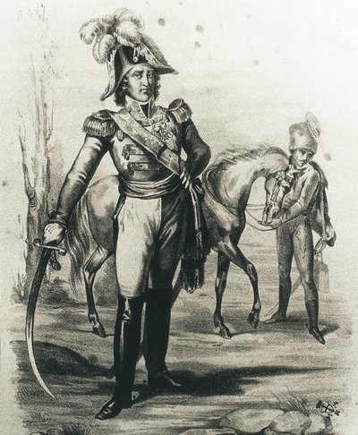 Joachim Murat (litografia) da C. Perrin