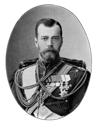 Zar Nicola II di Russia, 1901 da C. Schutte