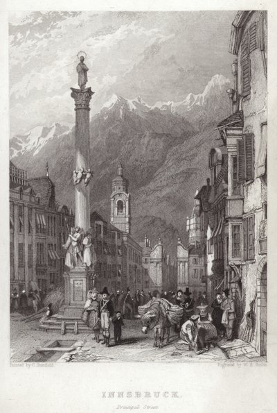 Strada principale a Innsbruck da C. Stanfield