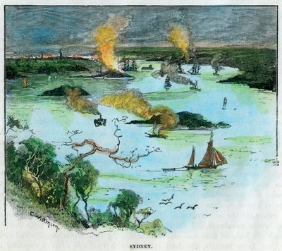Sydney, Nuovo Galles del Sud, Australia, c1885 da C. Wilkinson
