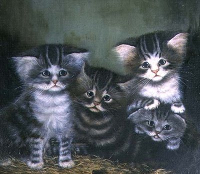 Quattro gattini da C. Wilson