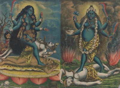 KaliTara, ca. 1885-90 da Calcutta Art Studio